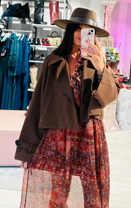 Giacca Over Skirt