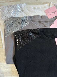 T-shirt Paillettes