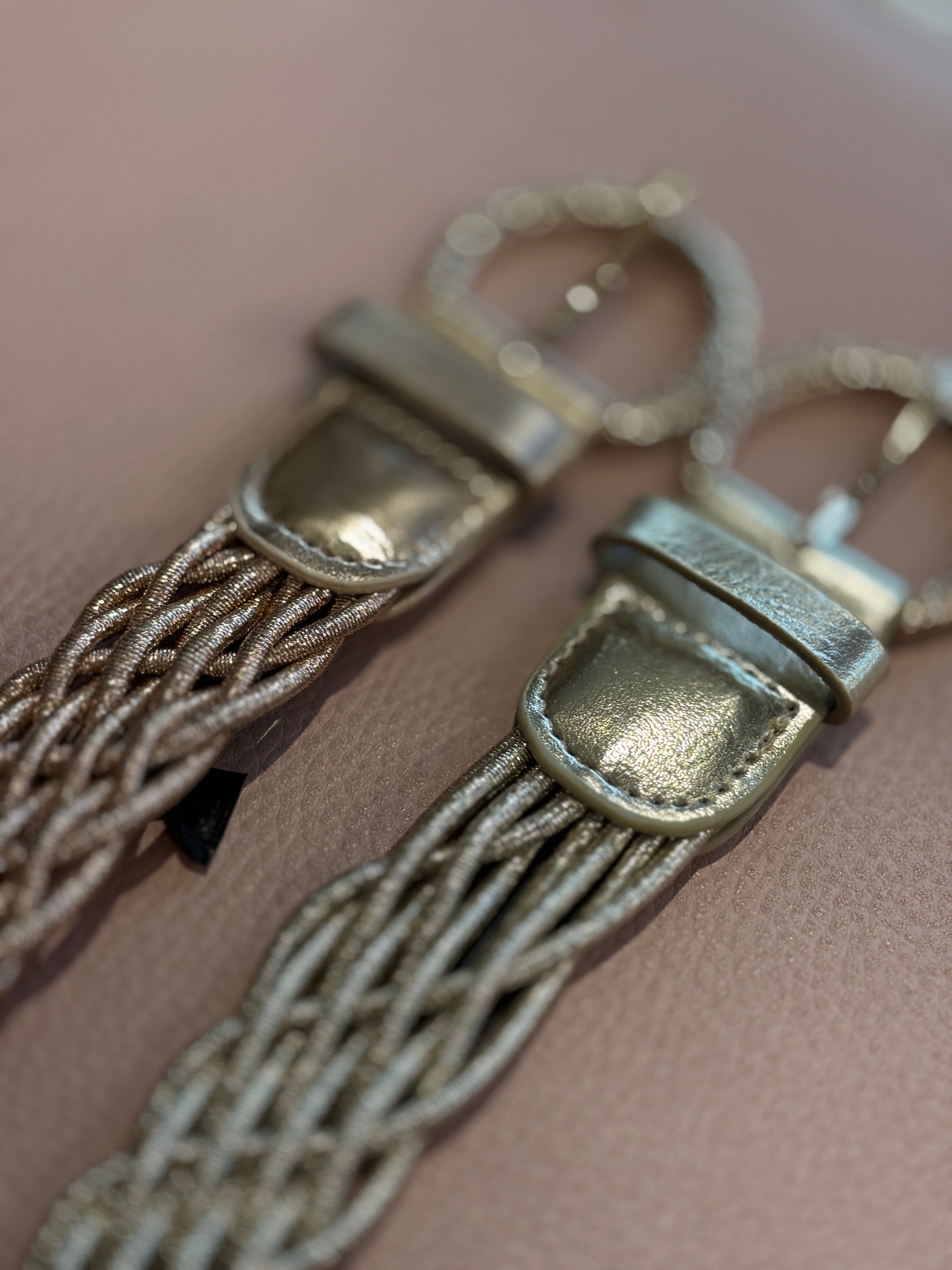 Cintura corda lurex