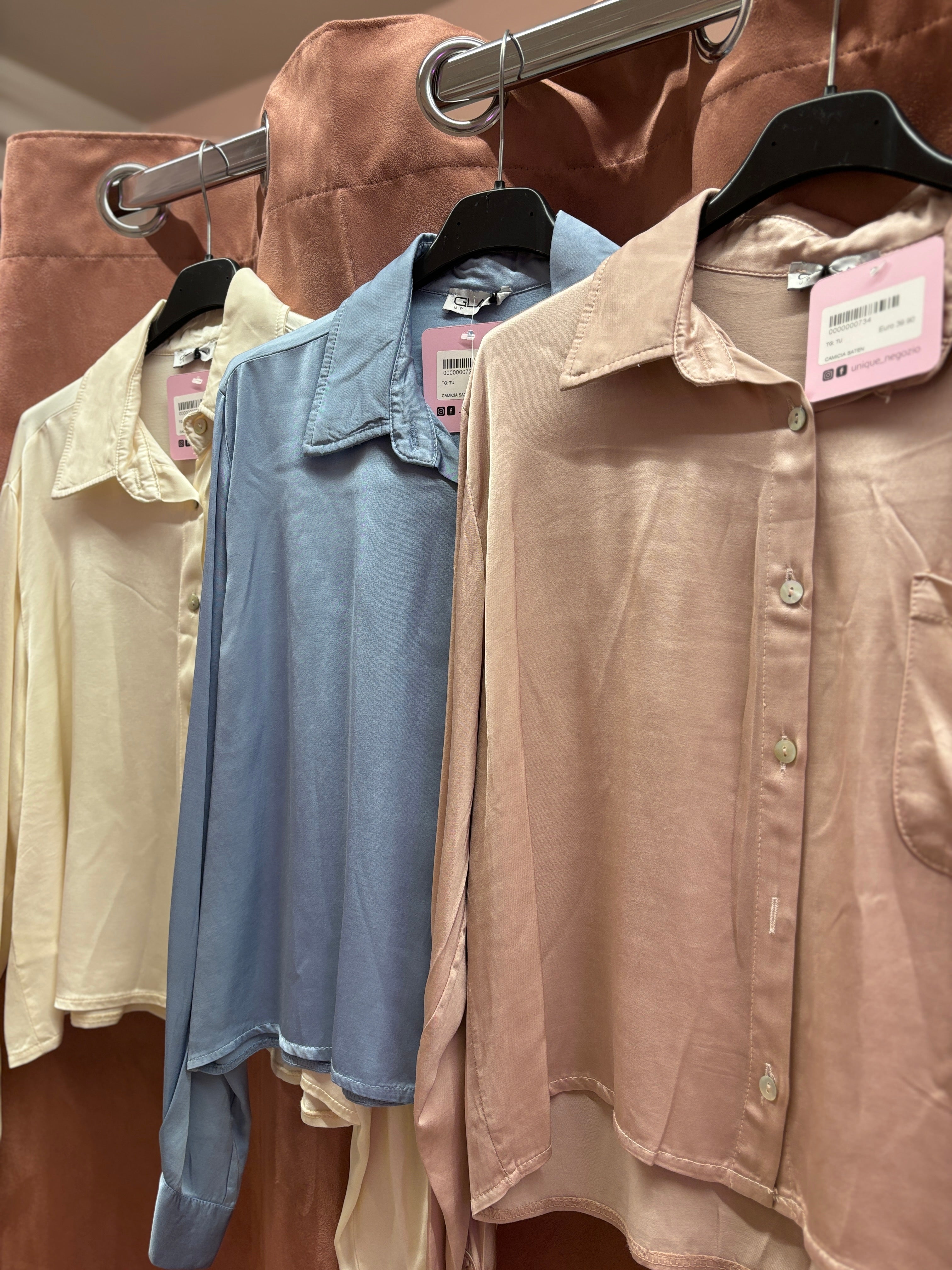Camicia Saten