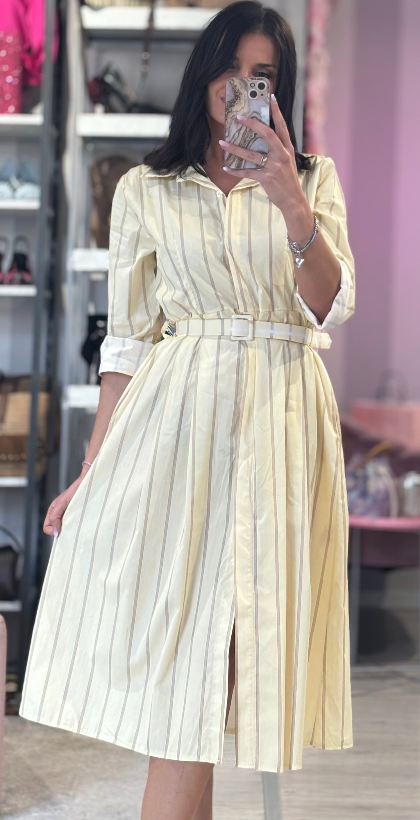 Abito Capri Righe