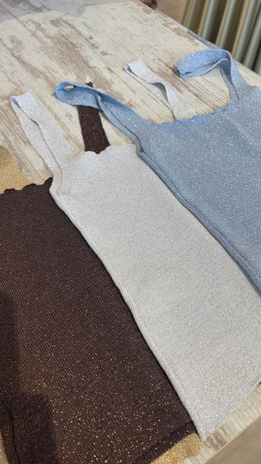 Canotta Lurex Crop