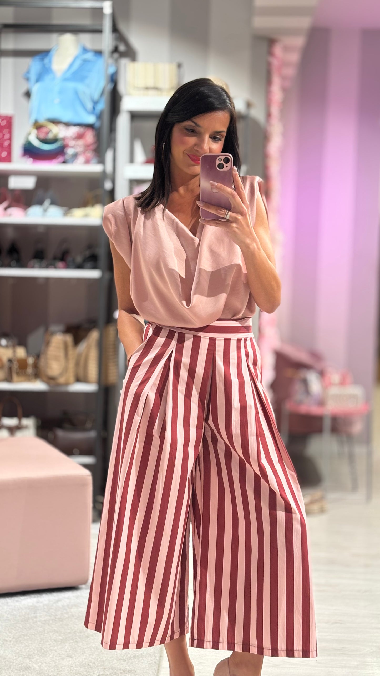 Pantalone Righe
