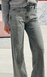 Jeans Sparkly Grey