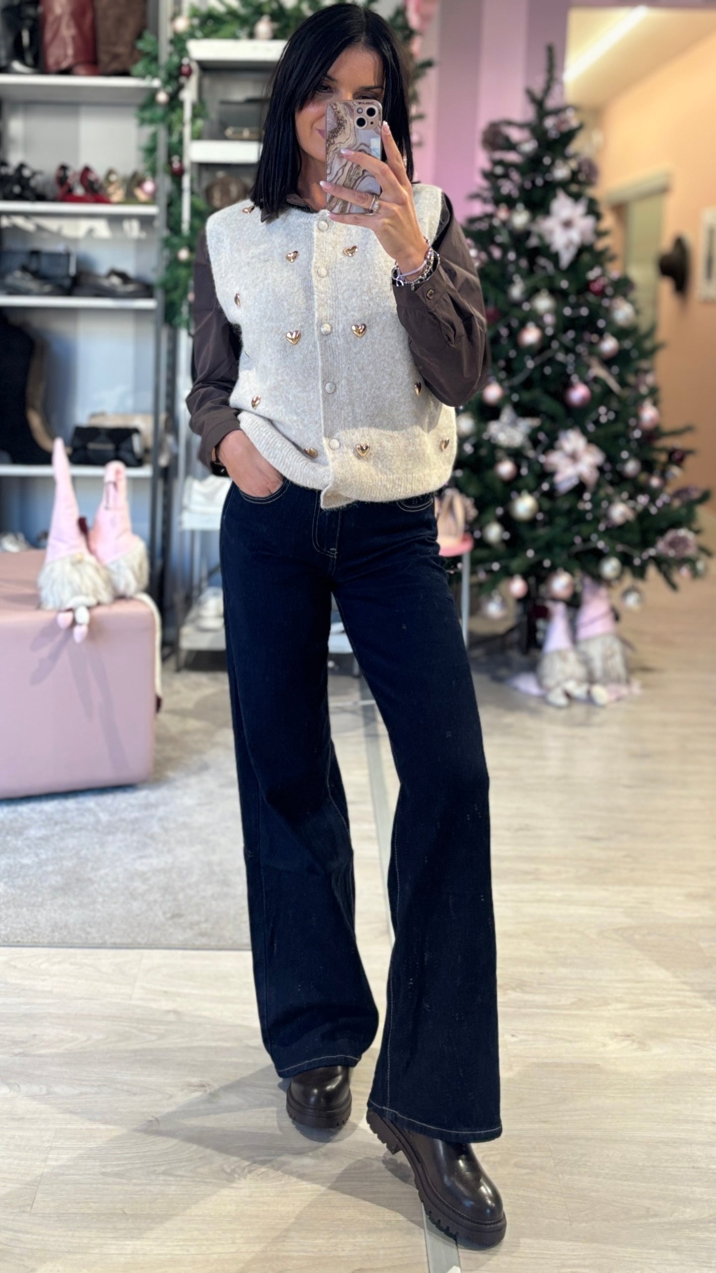 Jeans Palazzo Blu