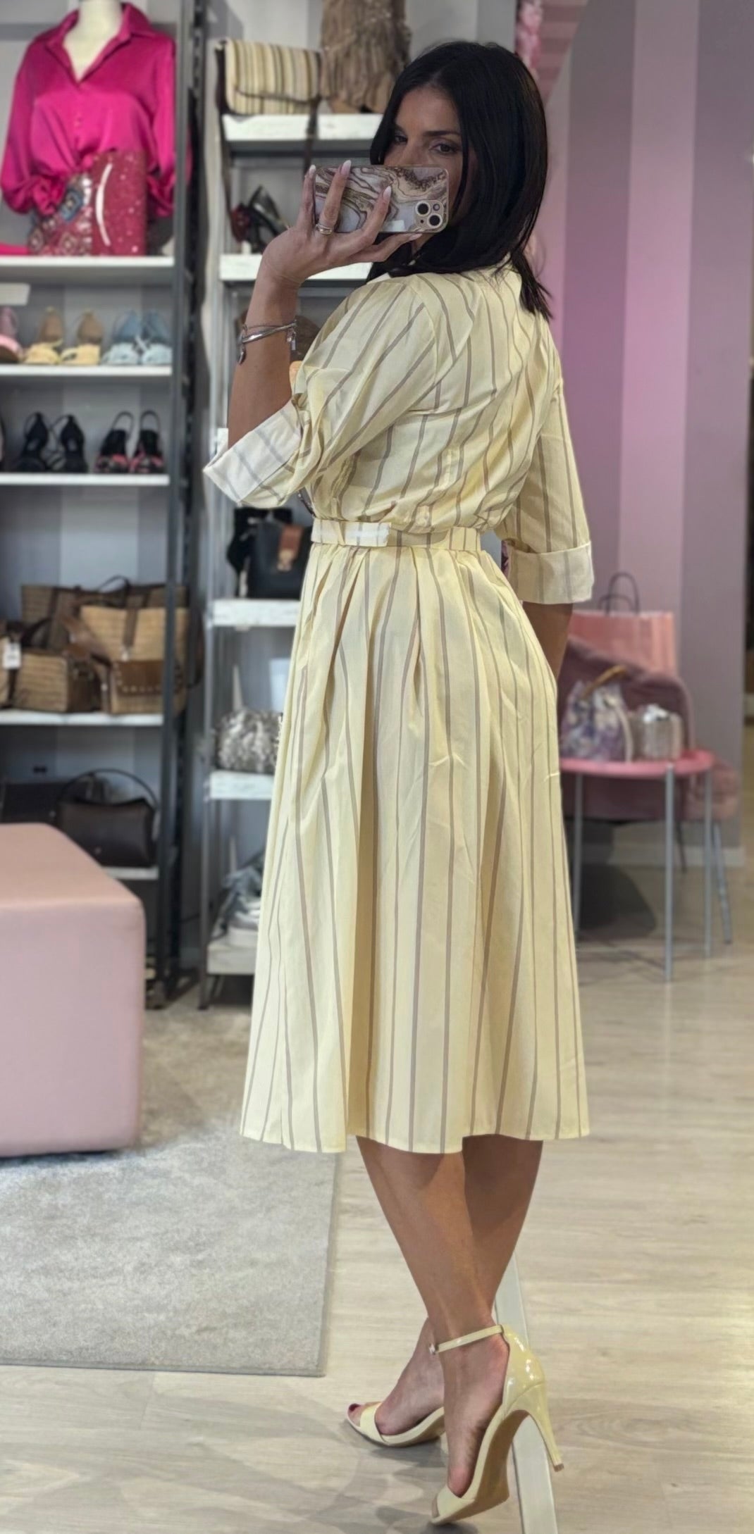 Abito Capri Righe