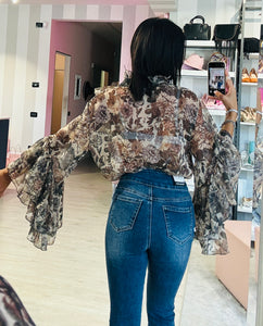 Jeans Zampa bottoni