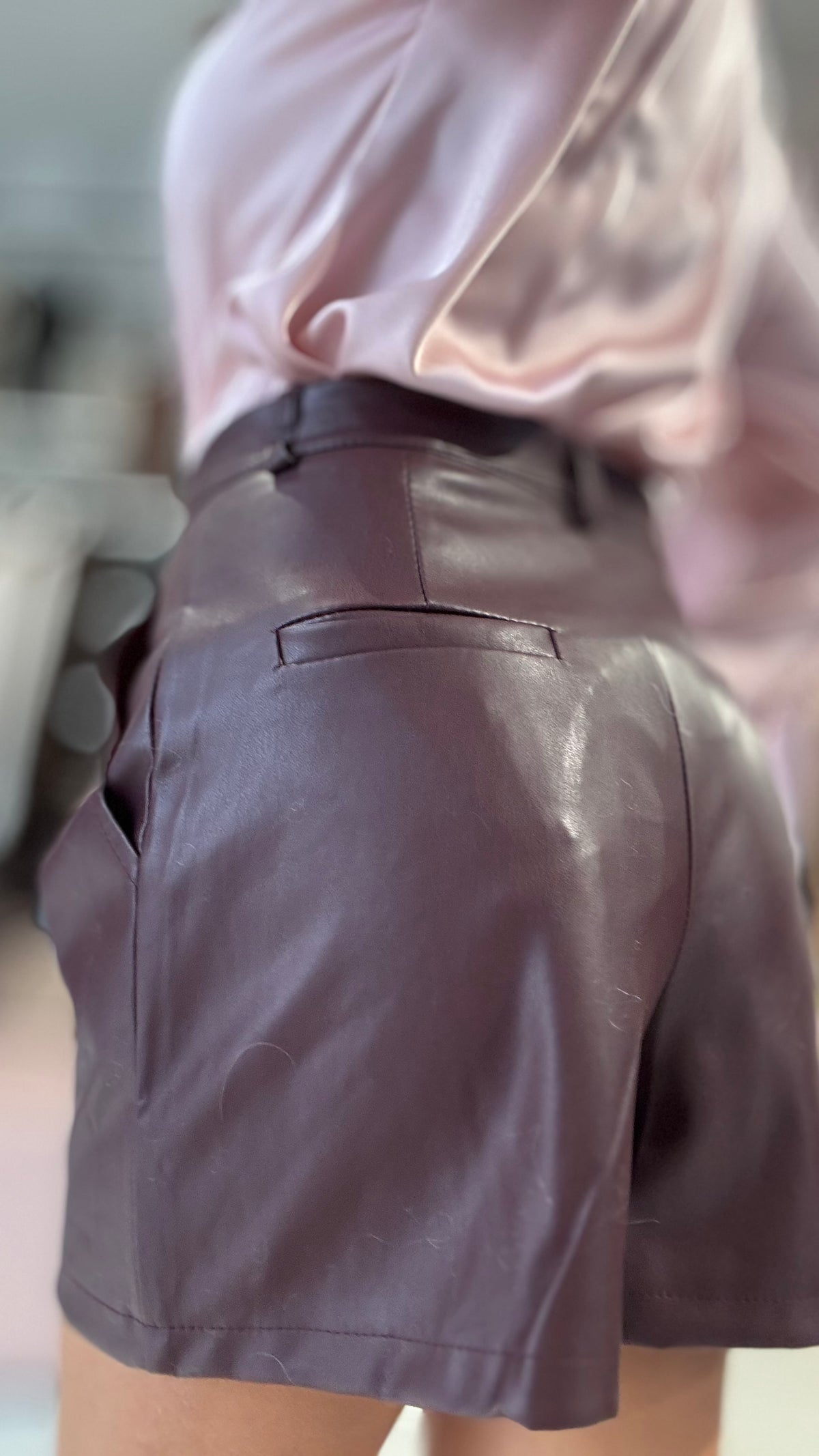 Pantaloncino Ecopelle