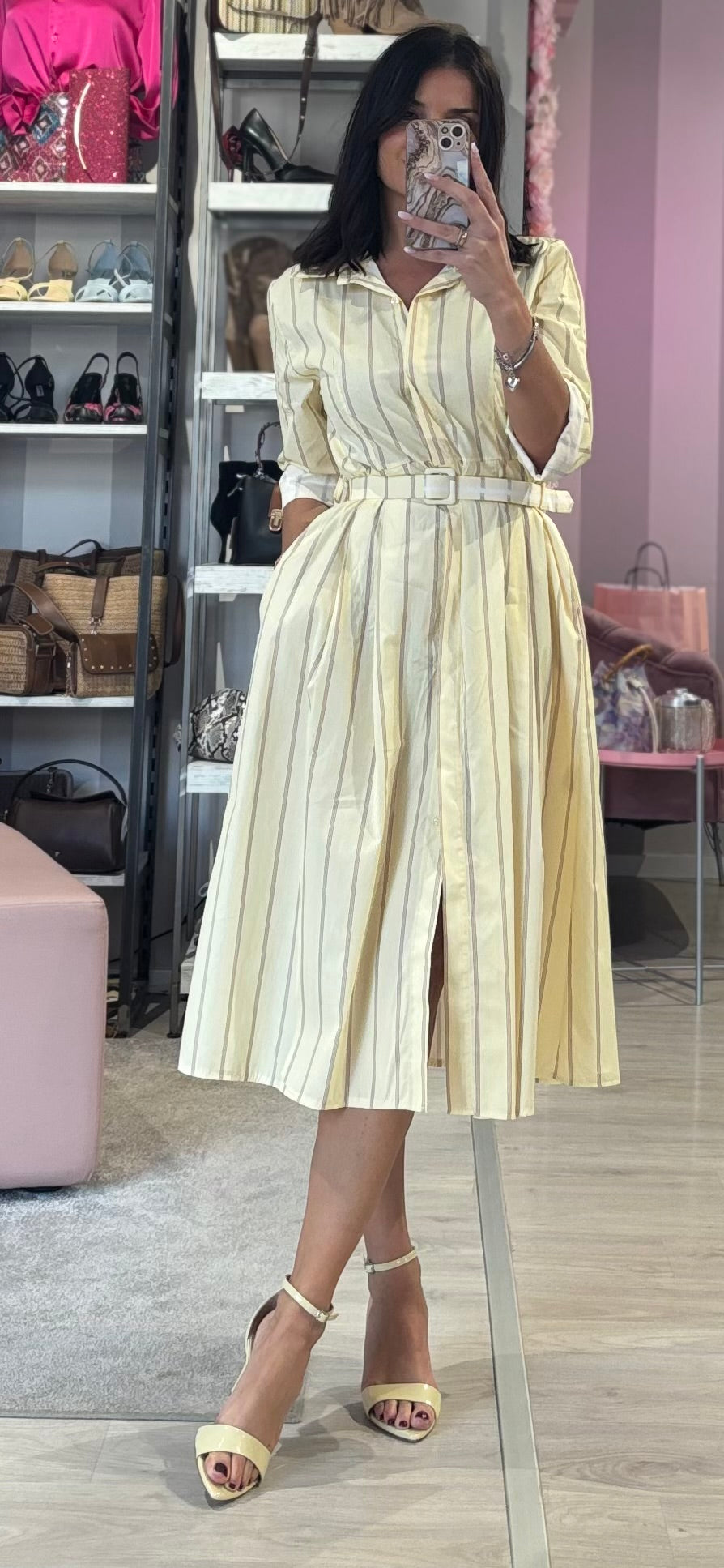 Abito Capri Righe