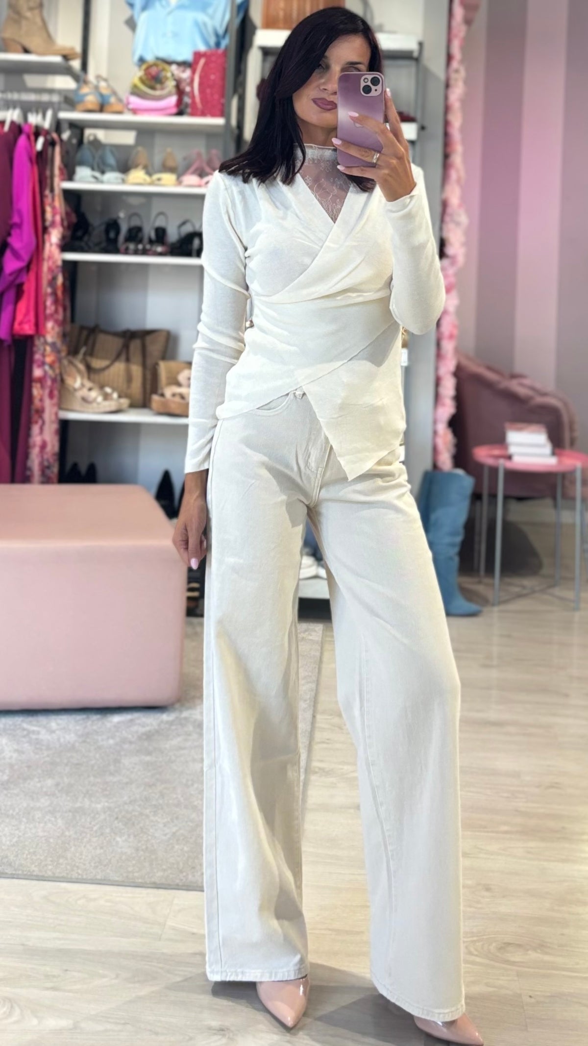 Maglia Pizzo Incrocio