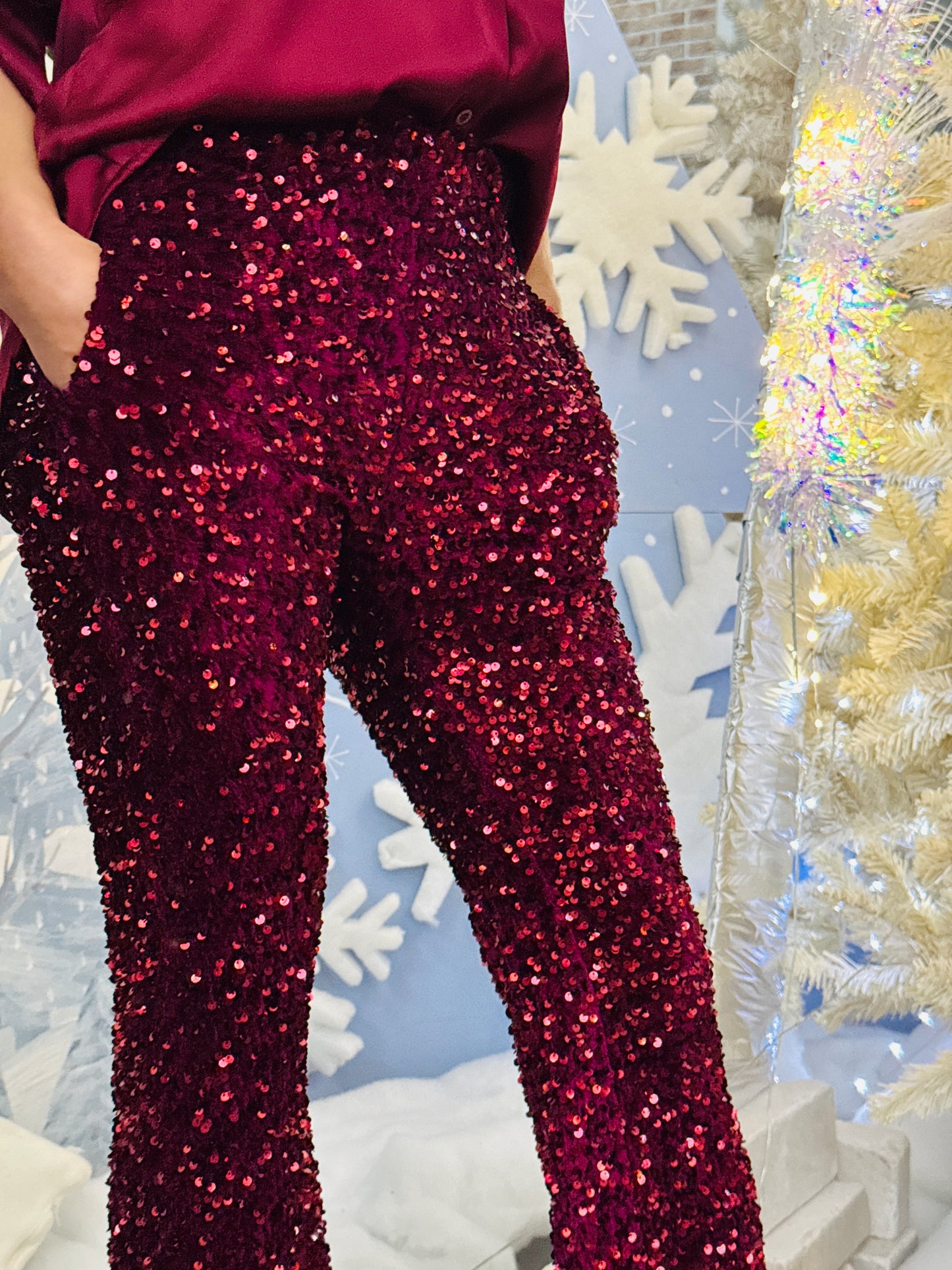 Pantalone Paillettes