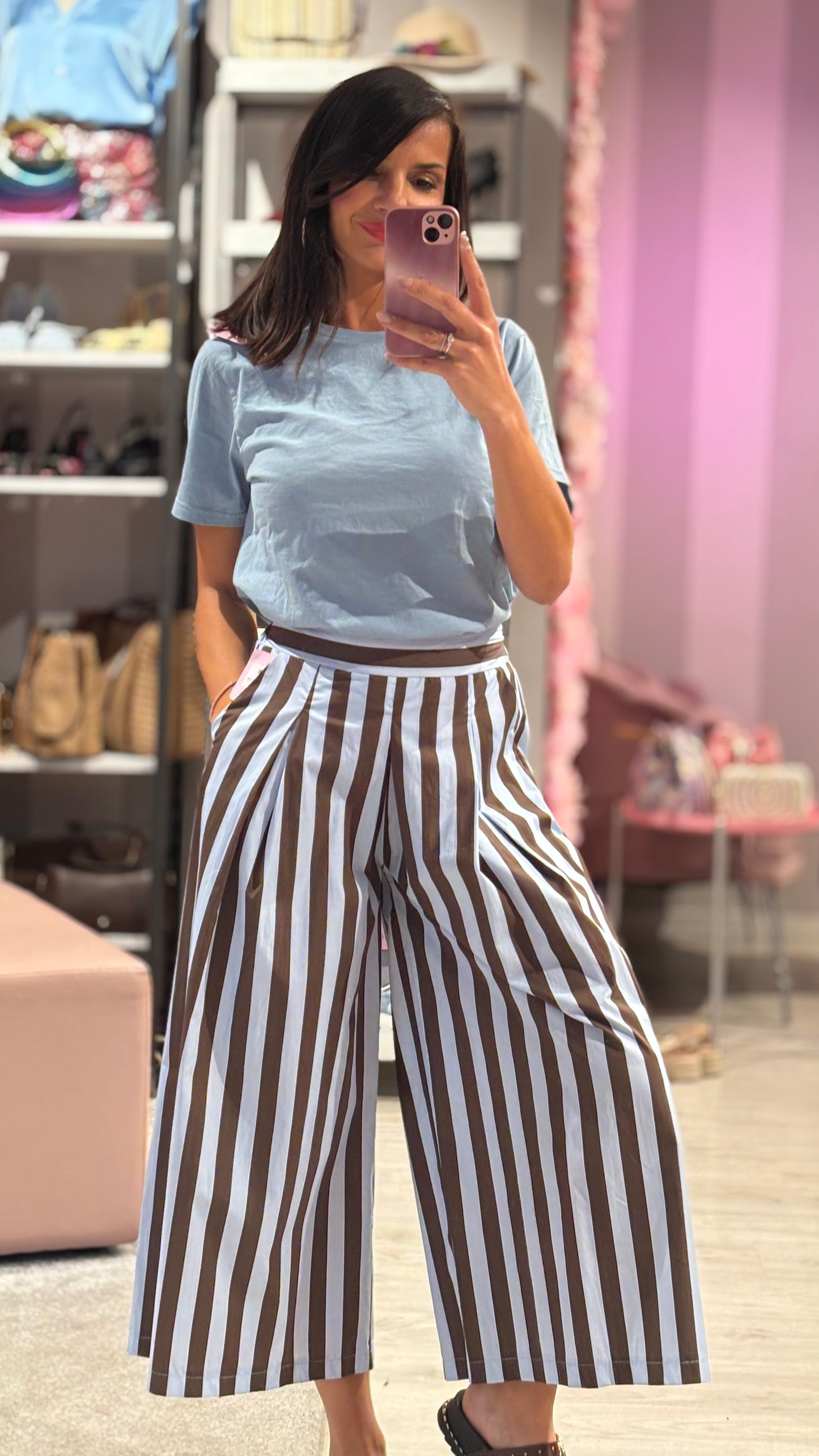 Pantalone Righe