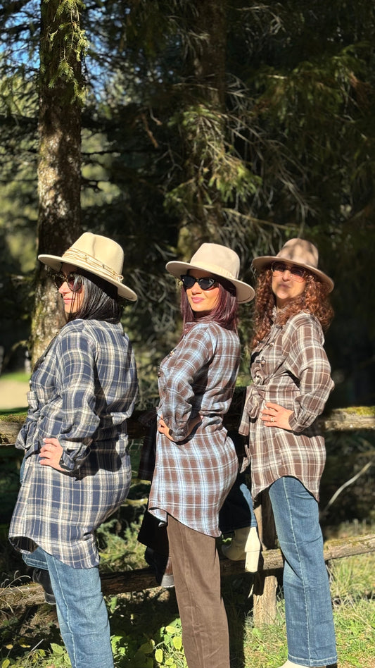 Camicia Quadro Korea