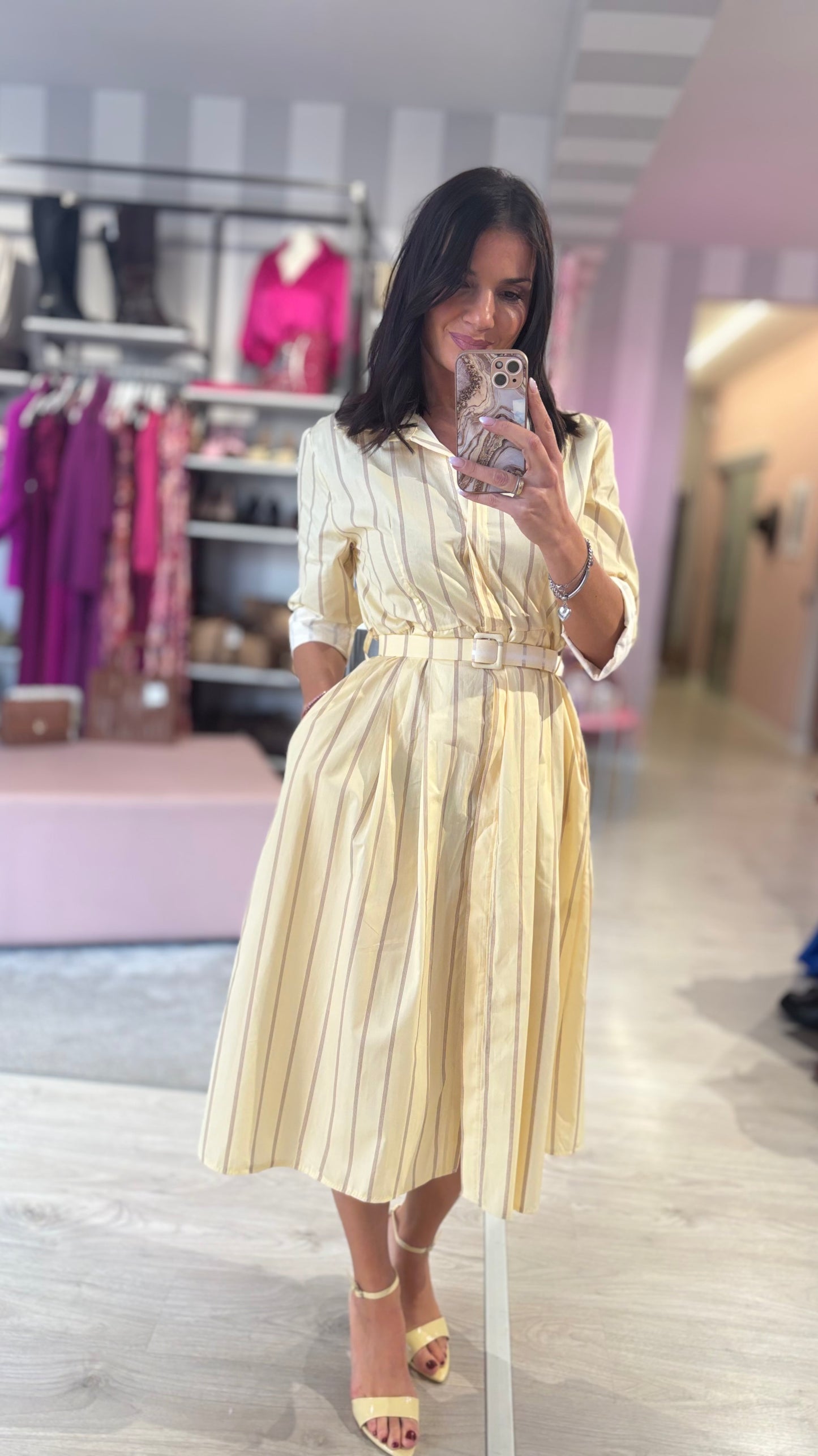 Abito Capri Righe