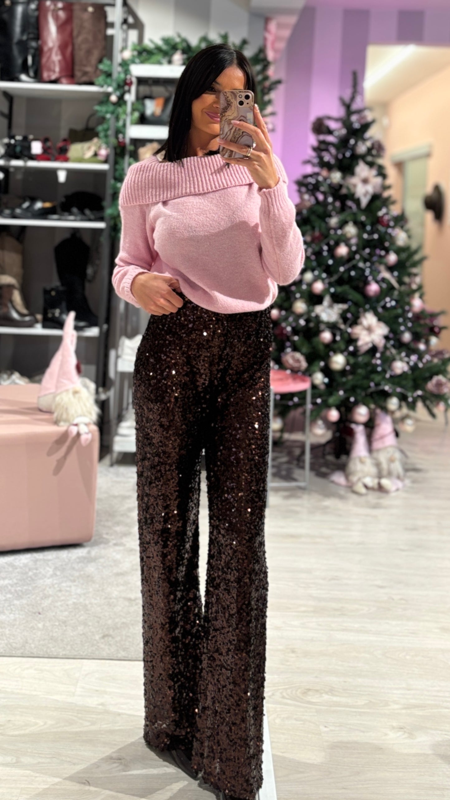 Pantalone Paillettes
