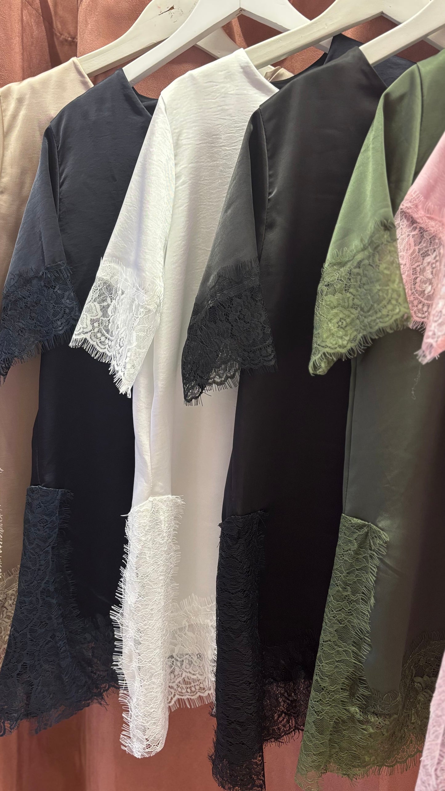 Maglia Pizzo Satin