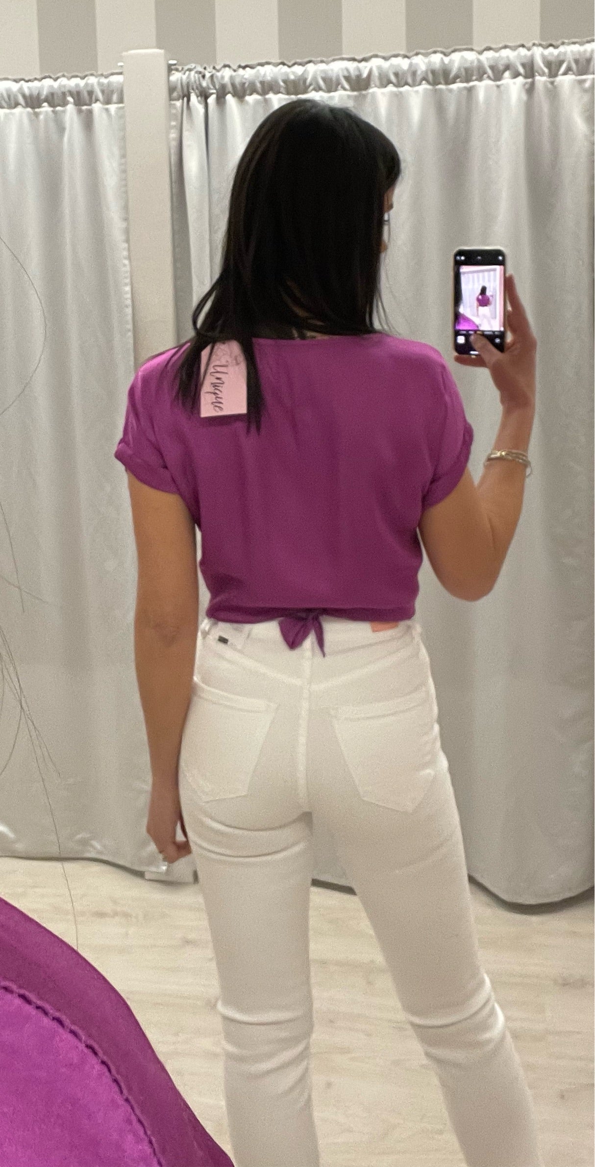 Jeans Slim white