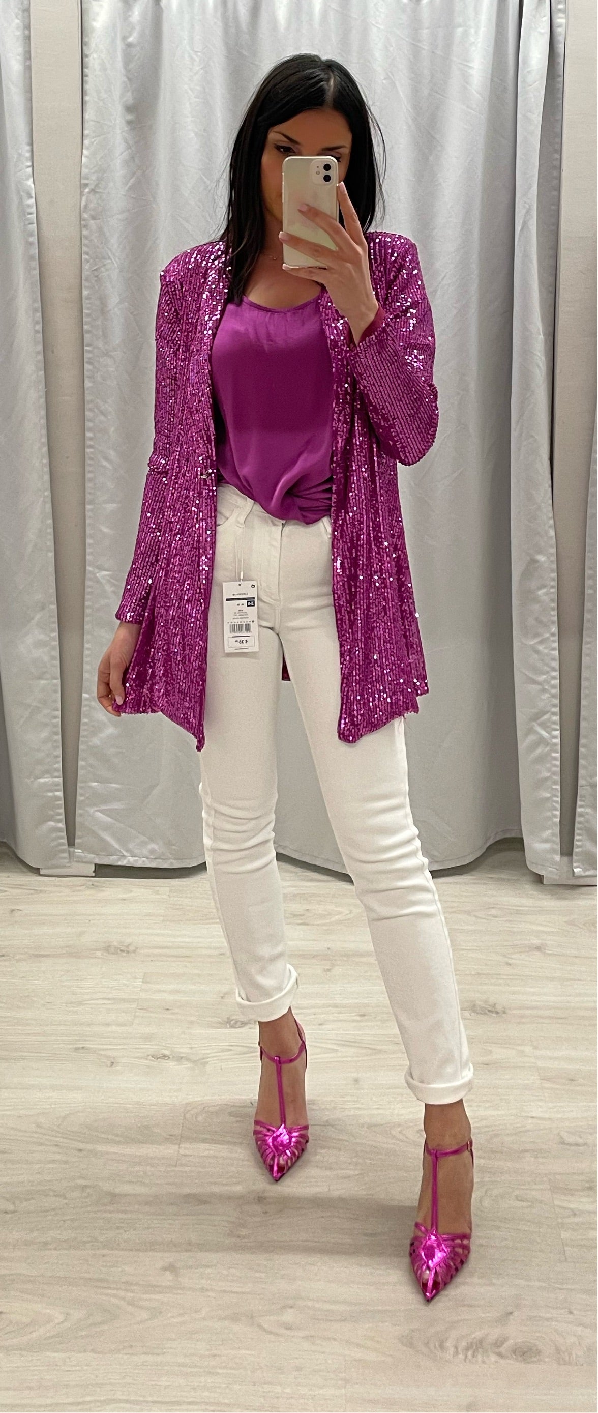 Jeans Slim white