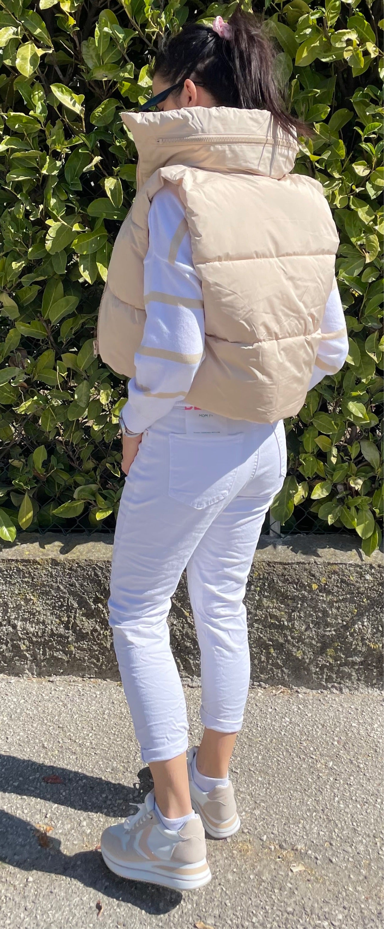 Jeans boyfriend white