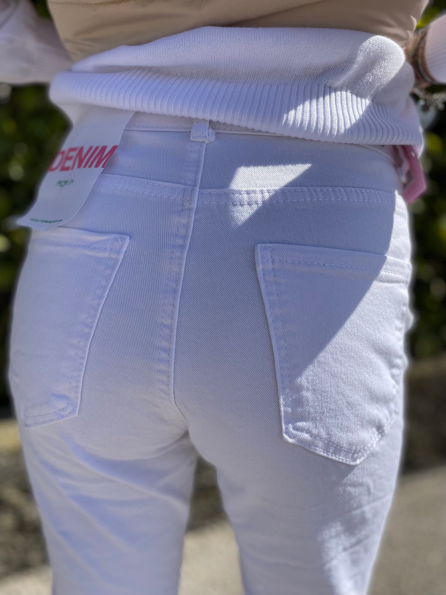 Jeans boyfriend white